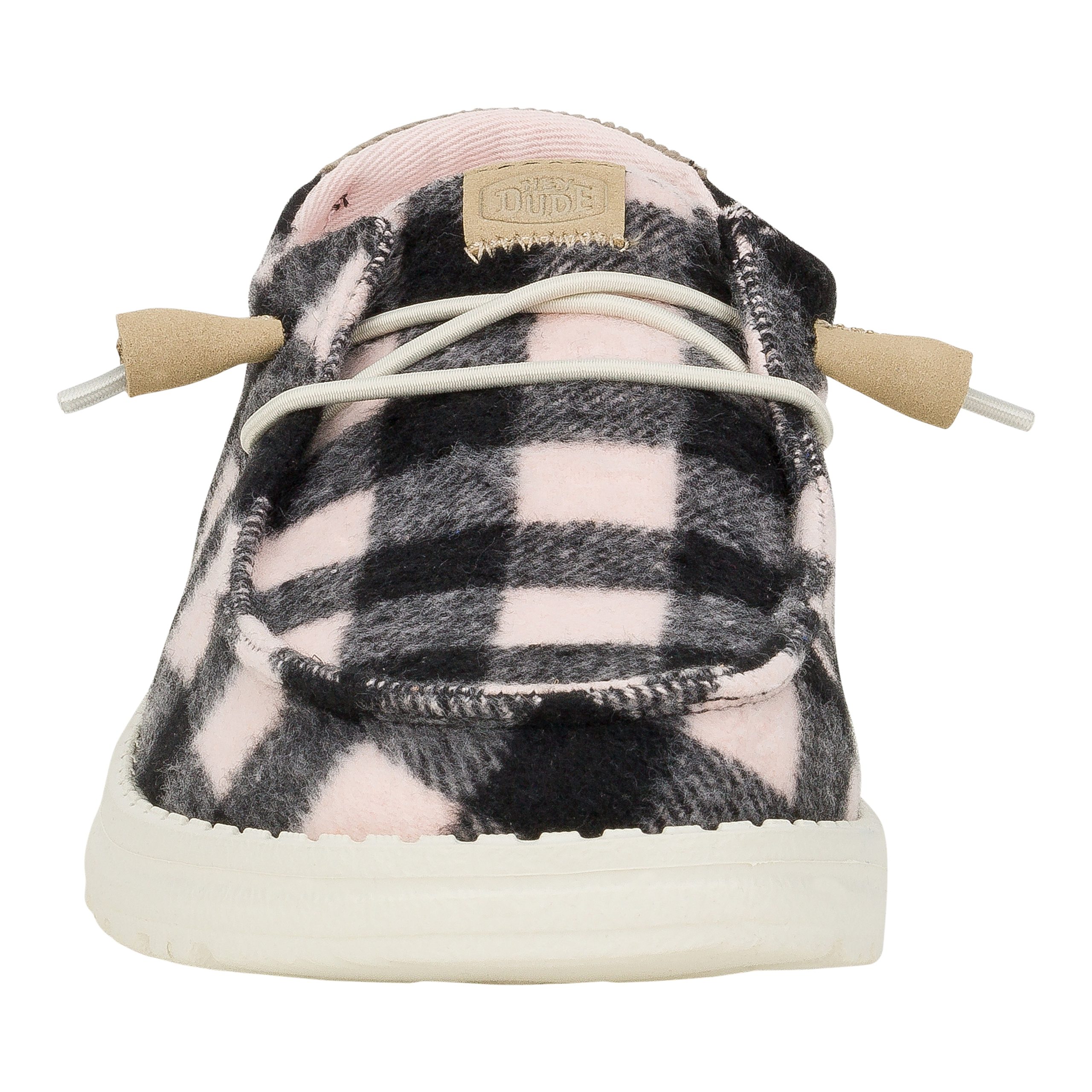 Wendy Buffalo Plaid – Pale Pink/Black - Image 5