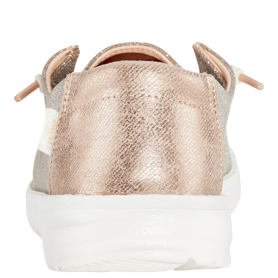 Wendy Metallic Sparkle Wide – Rose Gold - Image 6