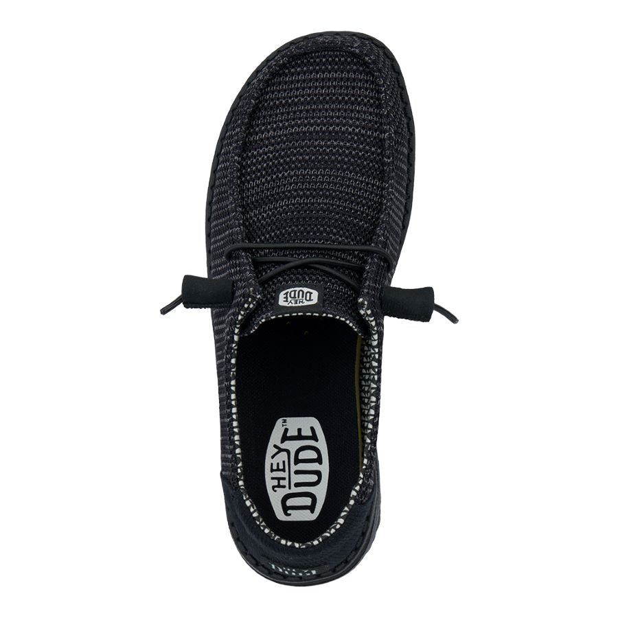 Wendy Stretch Sox – Black/Black - Image 7