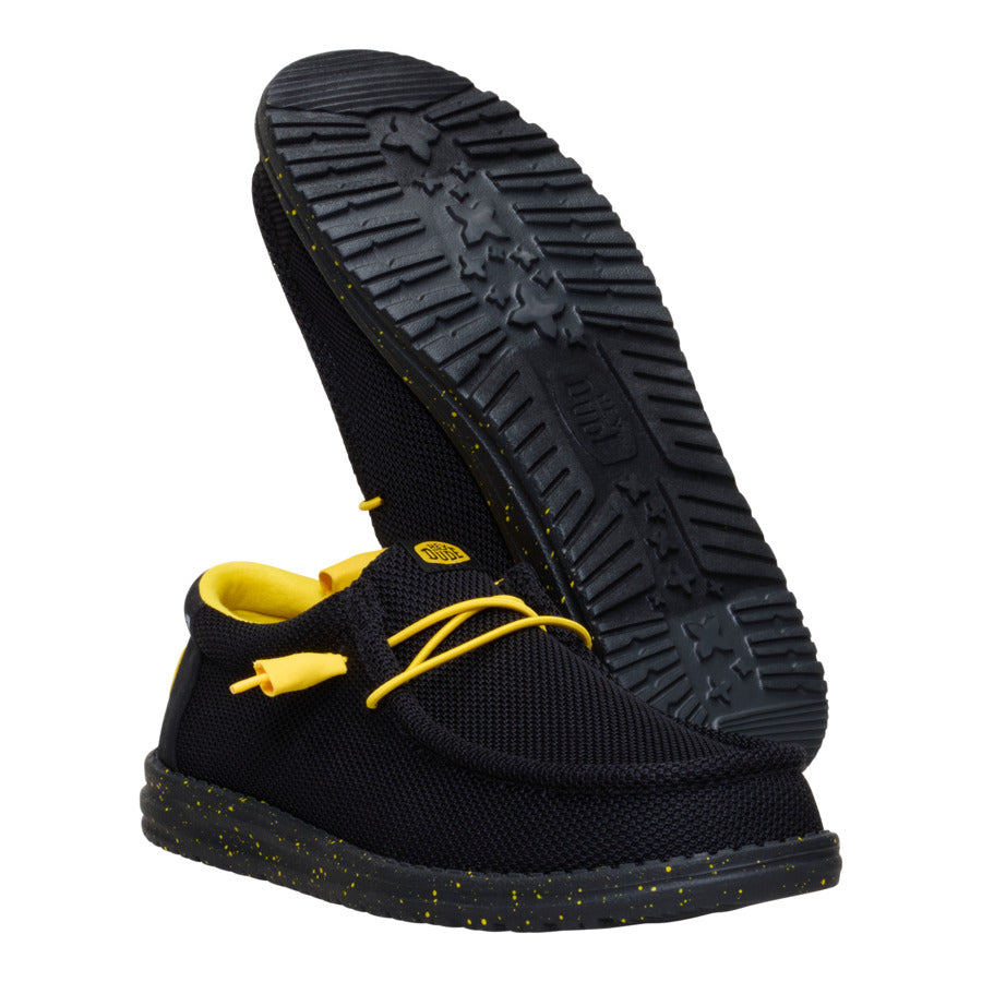 Wally Stretch Sox – Black/Yellow - Image 4