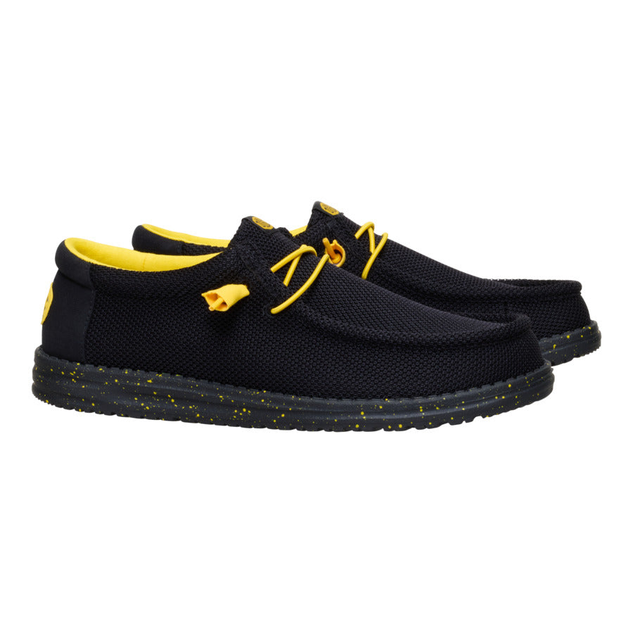 Wally Stretch Sox – Black/Yellow - Image 2