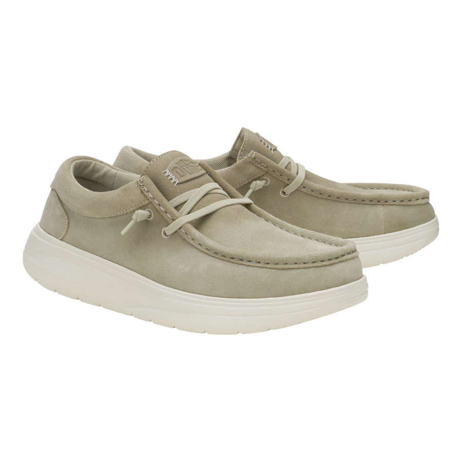 Wally Comf Suede – Stone Grey/Silver Birch - Image 2