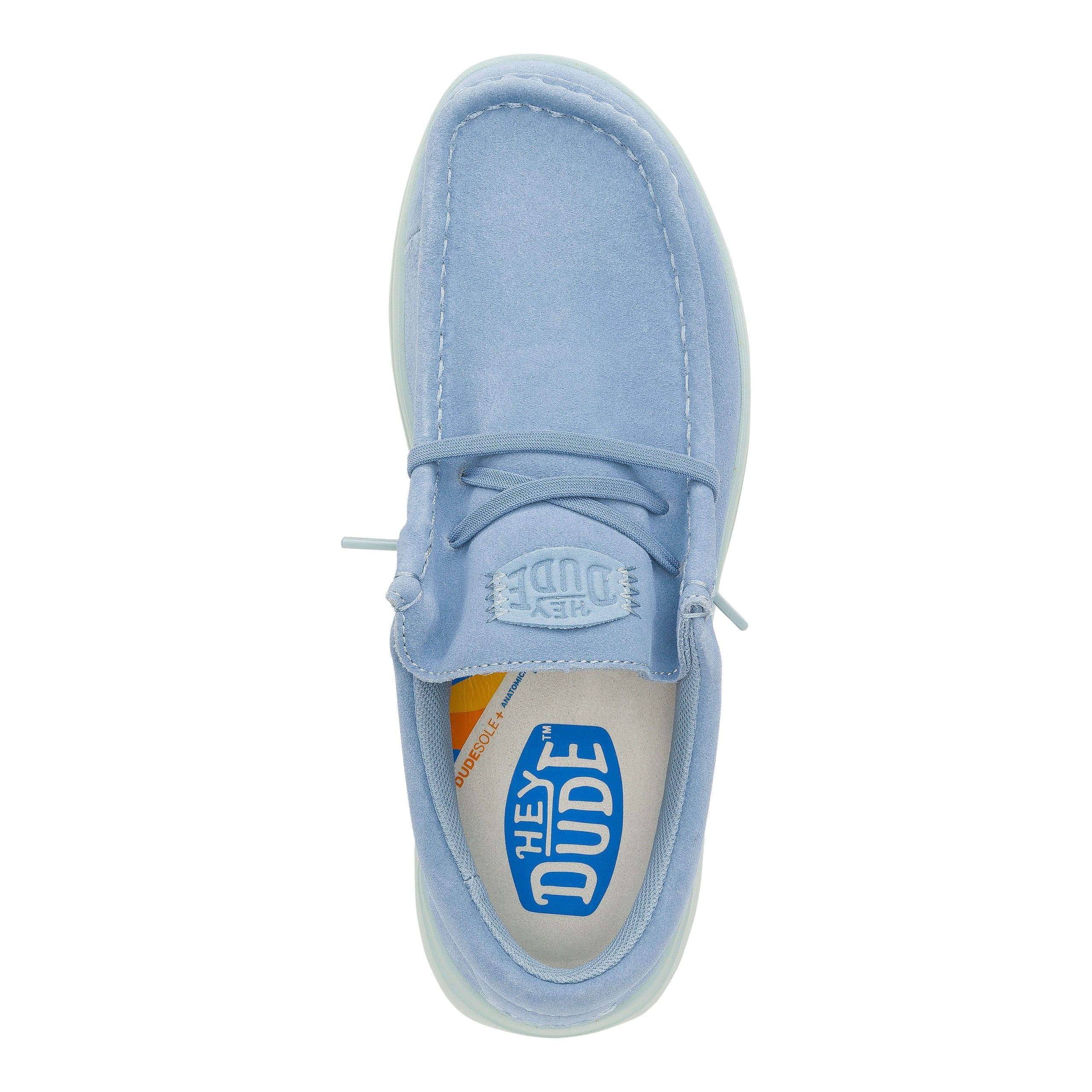 Wally Comf Suede – Faded Denim/Cloud Blue - Image 6