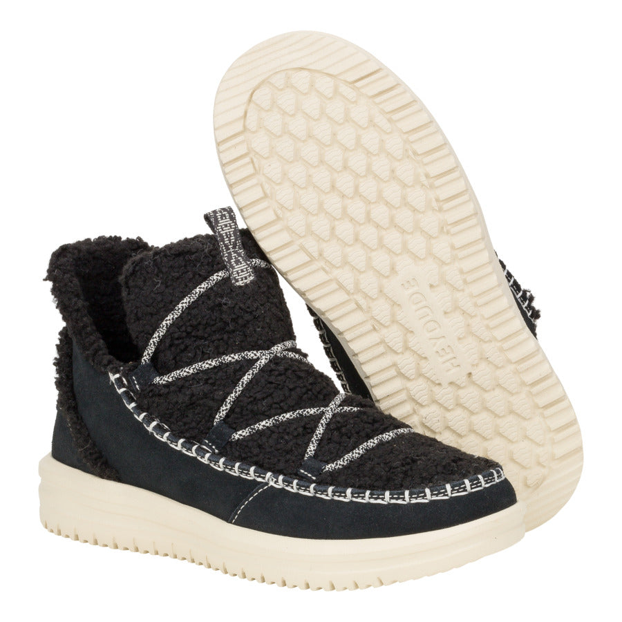 Camden Suede Cozy – Black - Image 4