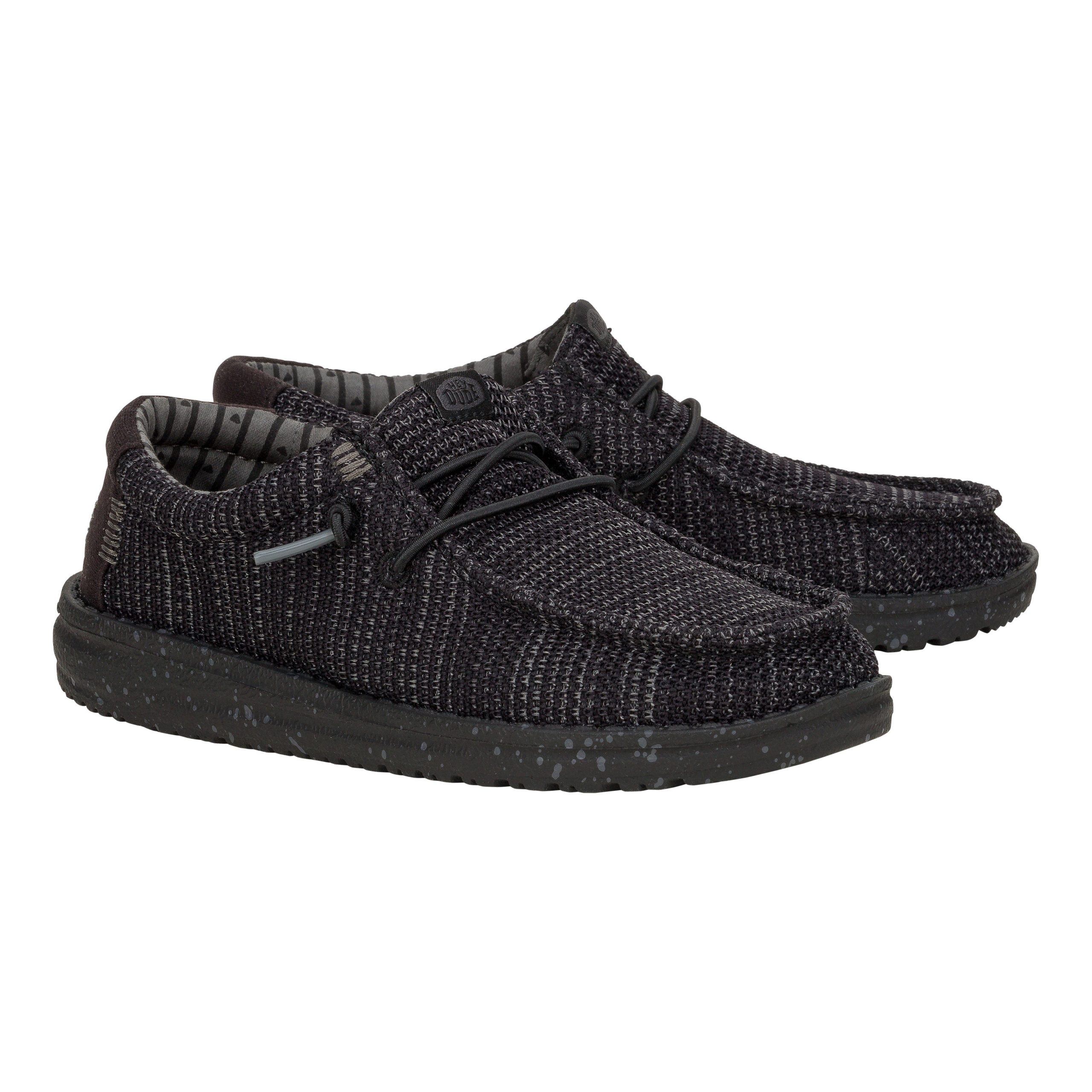 Wally Youth Stretch Mesh – Black/Black - Image 2