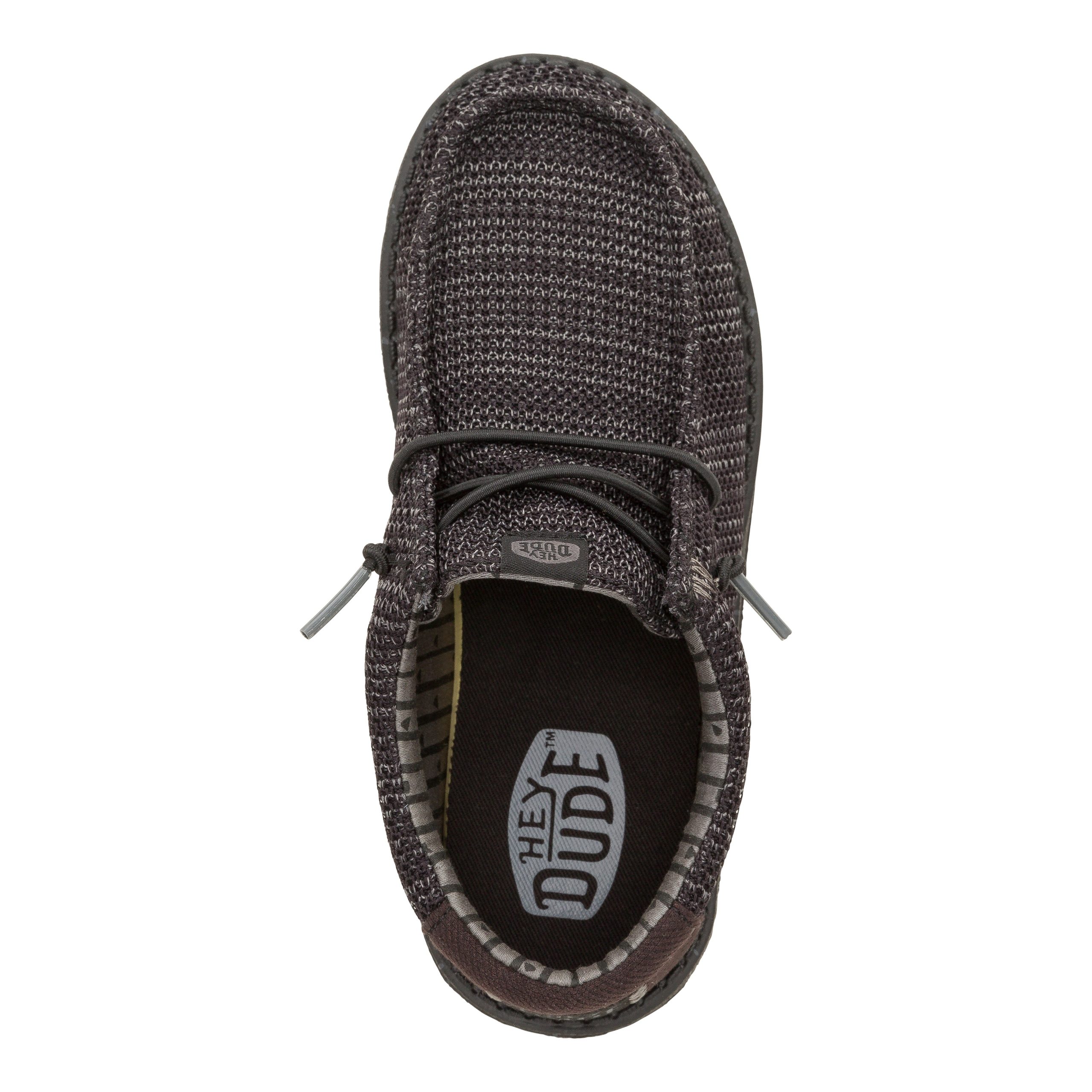 Wally Youth Stretch Mesh – Black/Black - Image 6