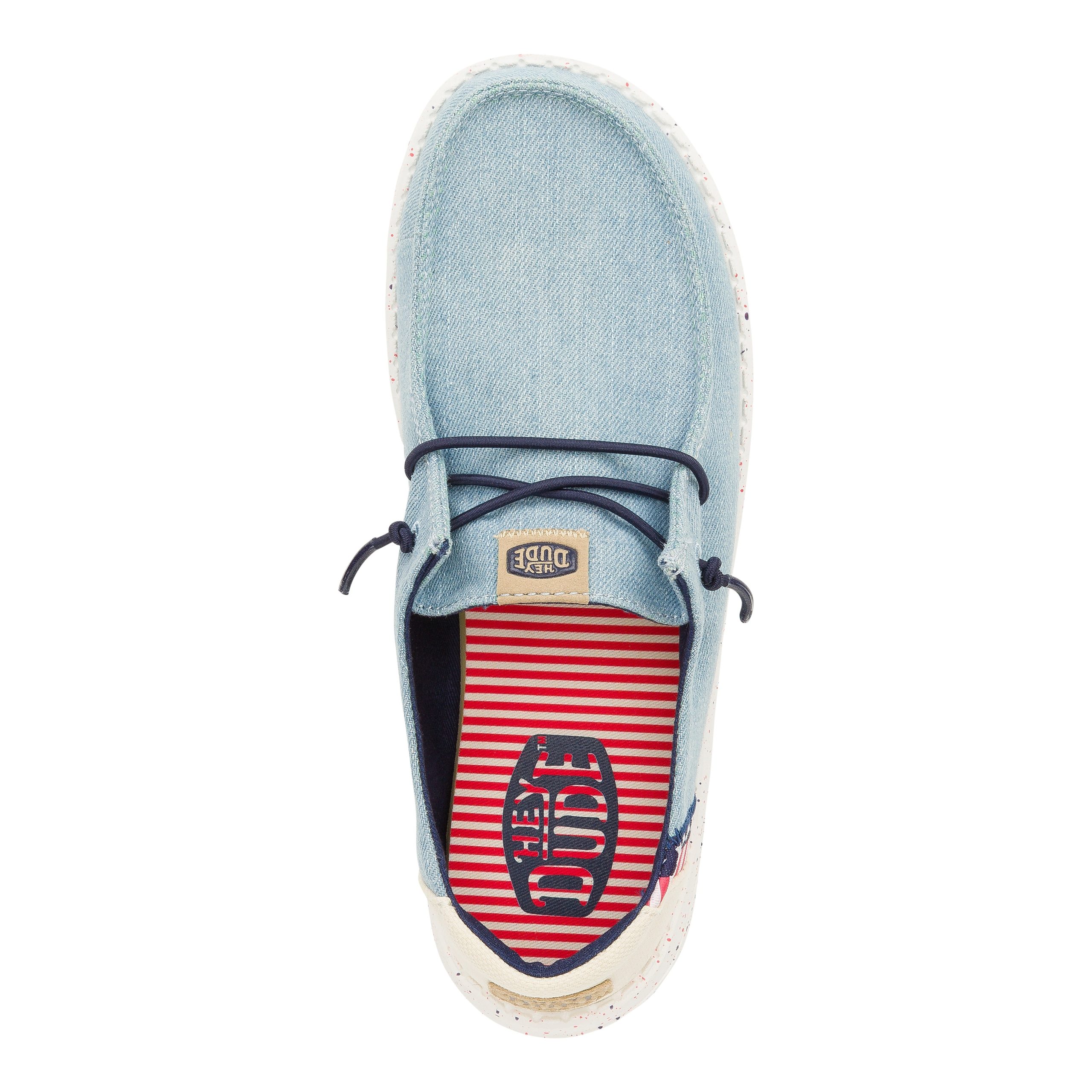 Wendy Americana Splatter – Light Denim - Image 7