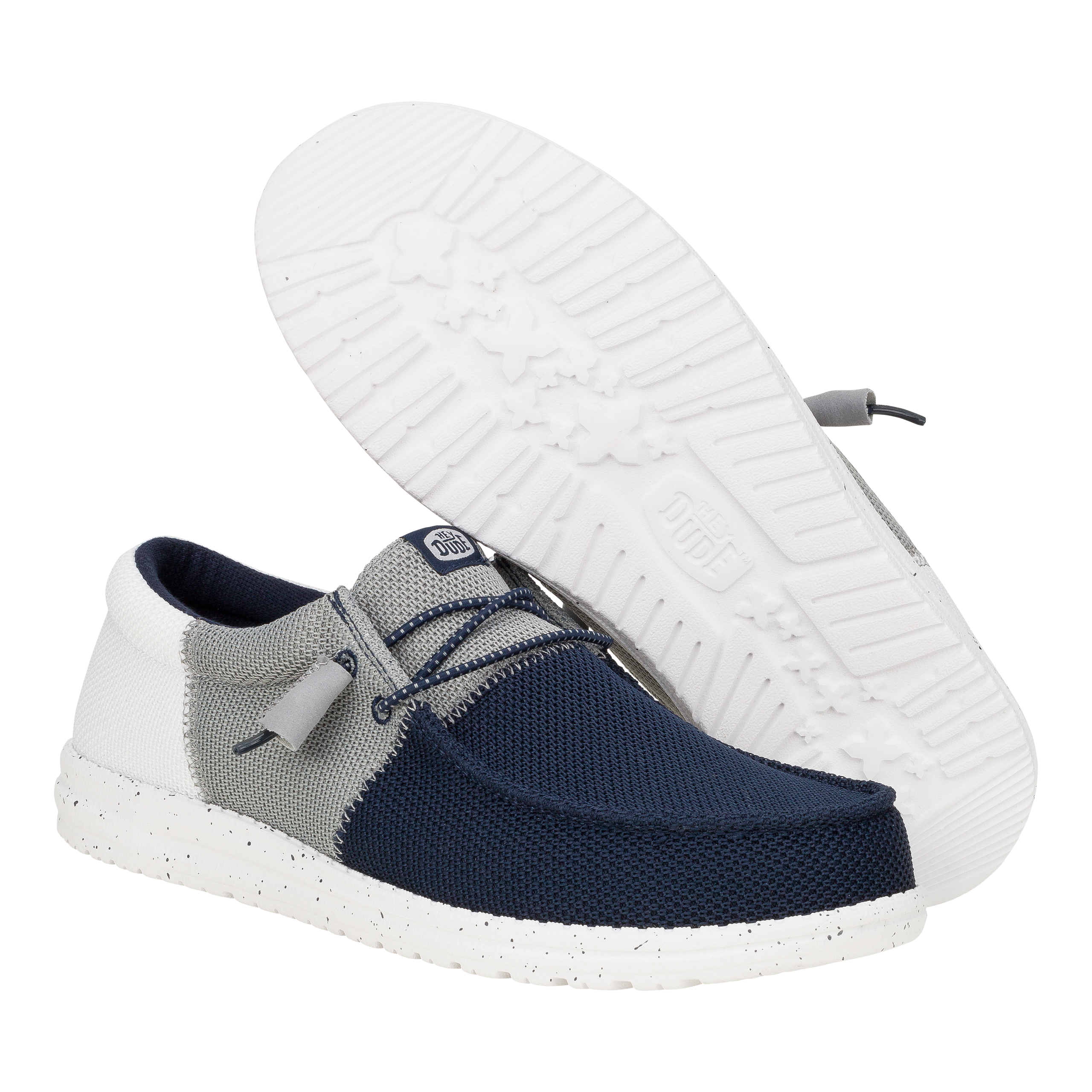 Wally Tri Varsity Mesh – Navy/Grey - Image 3