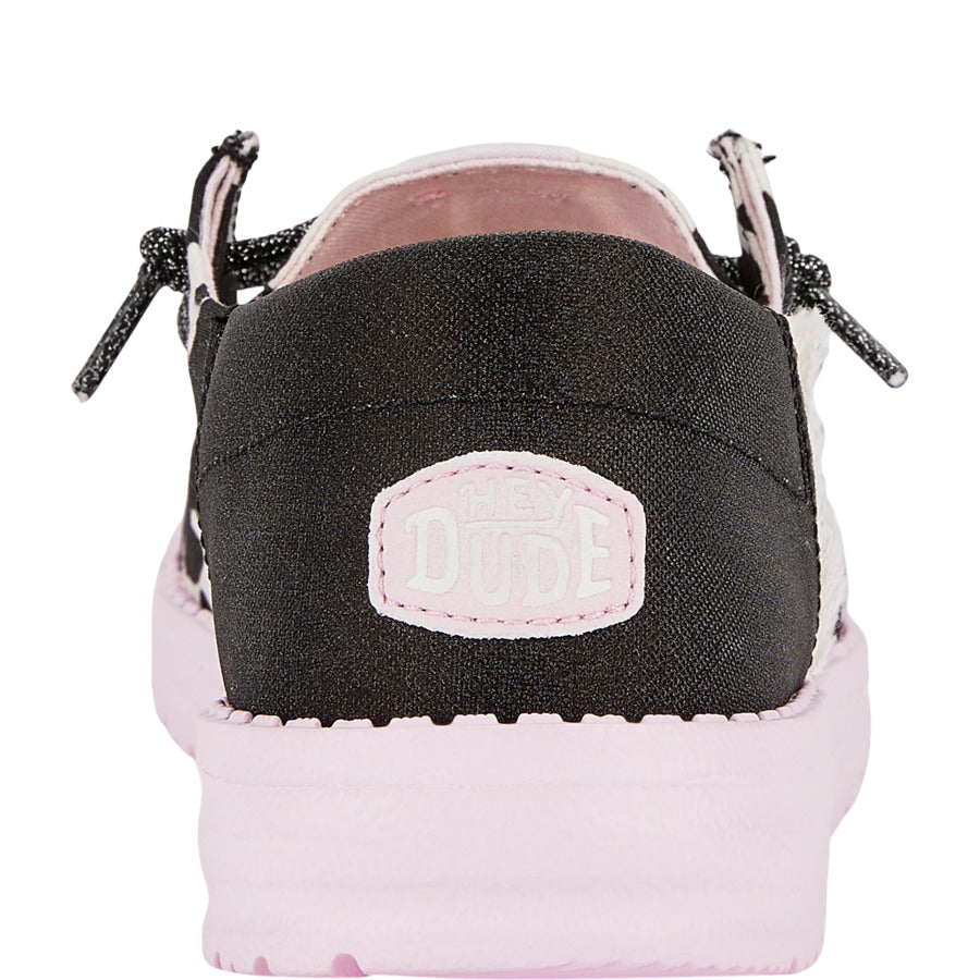 Wendy Funk Cow – Black/Pink - Image 3