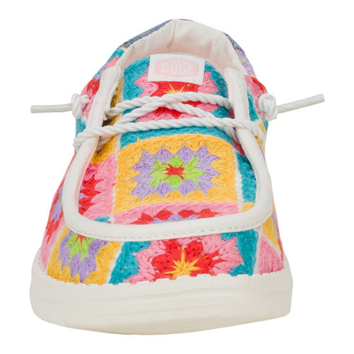 Wendy Crochet Squares – Pink/Multi - Image 4