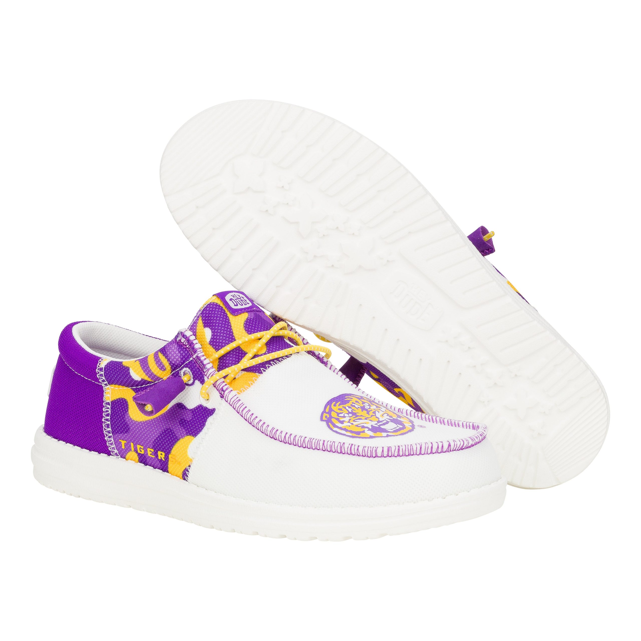 Men's Wally Tri LSU – LSU Purple/Yellow - Image 4