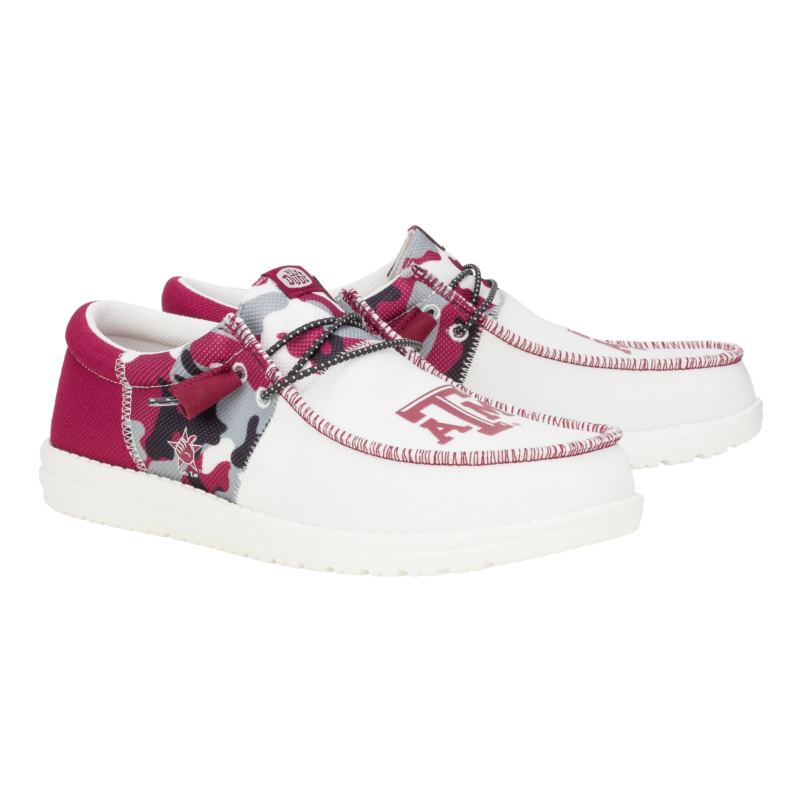 Men's Wally Tri Texas A&M – Texas AM White/Maroon - Image 3