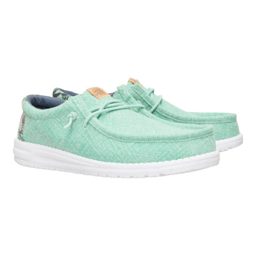 Wally Palm Jute – Dawn Blue/Celadon Green - Image 2