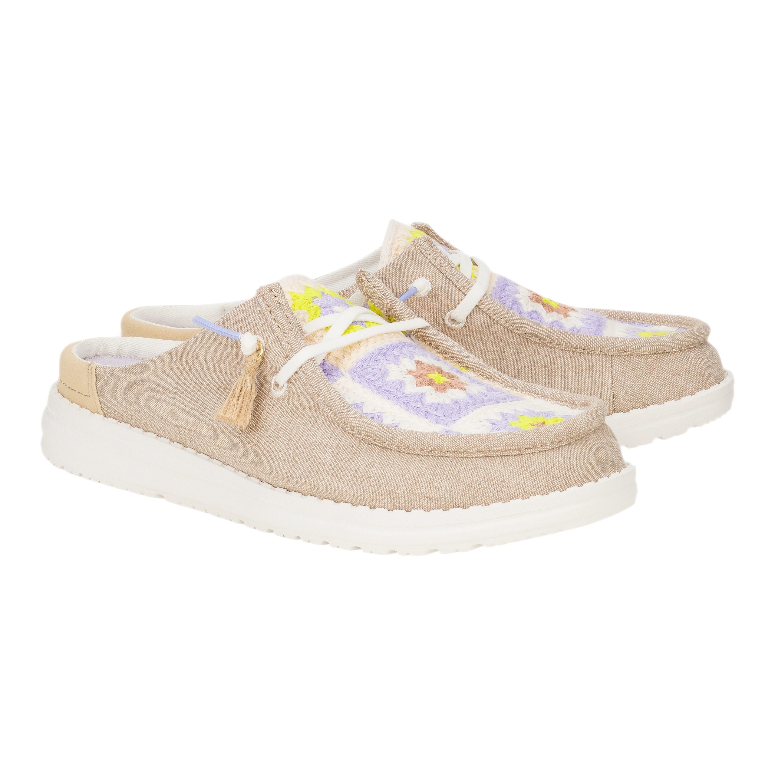 Wendy Slip Cottage Crochet – Wood Ash/Multi - Image 2