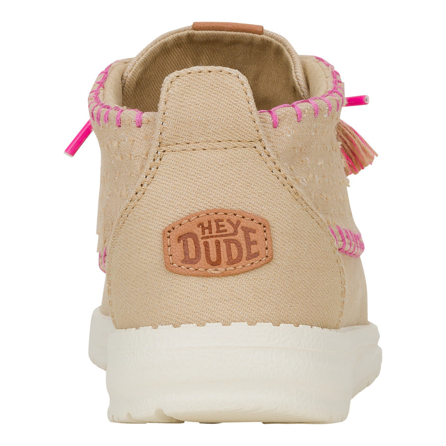 Wendy Mid Perf Canvas – Irish Cream - Image 5