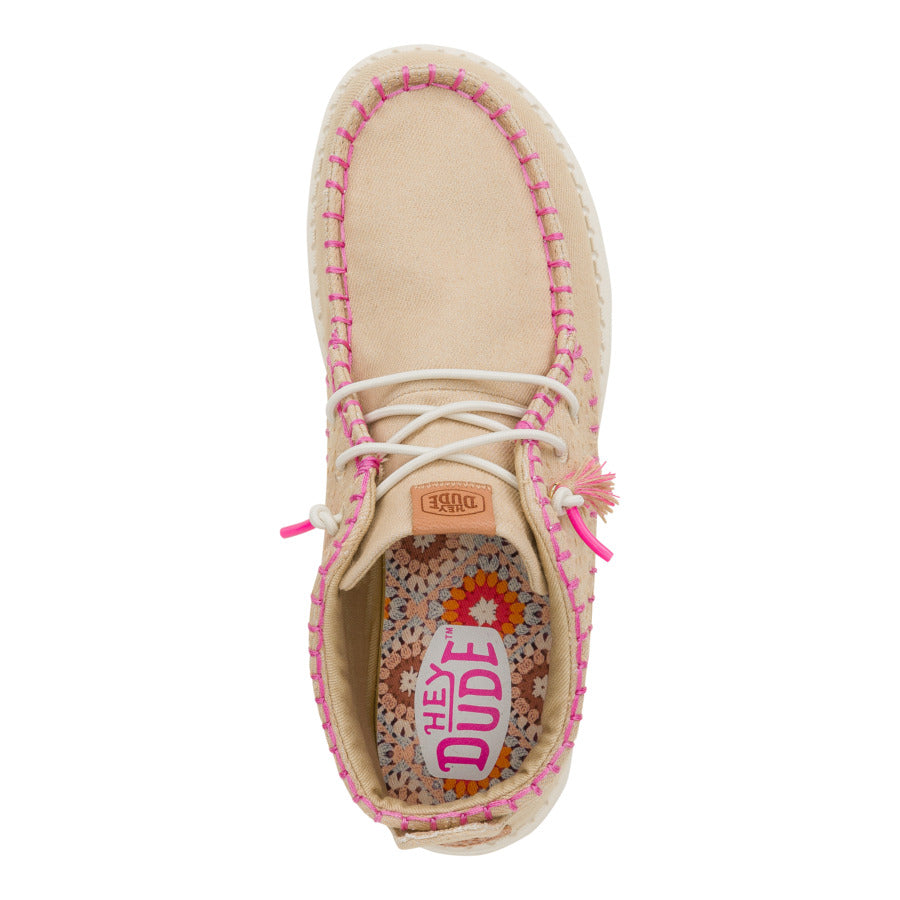 Wendy Mid Perf Canvas – Irish Cream - Image 6