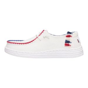 Wendy Espadrille Americana – White