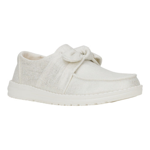 Wendy Bow Shimmer – Metallic Silver - Image 7