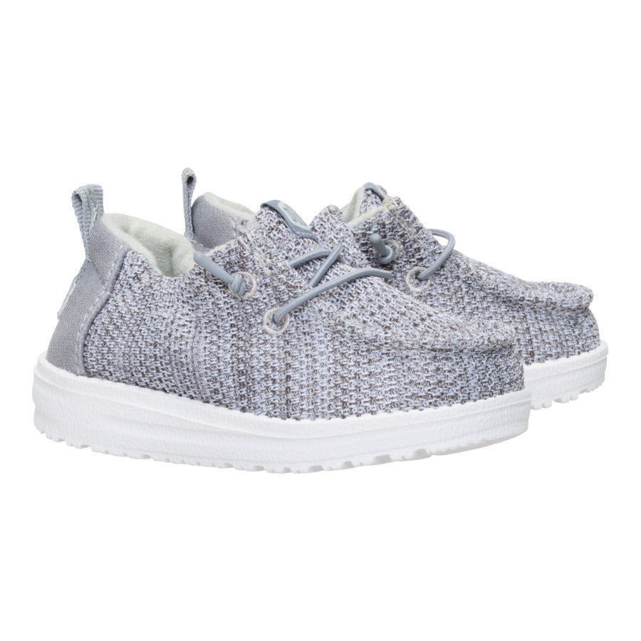 LilDude Slip On Core – Grey/White - Image 2