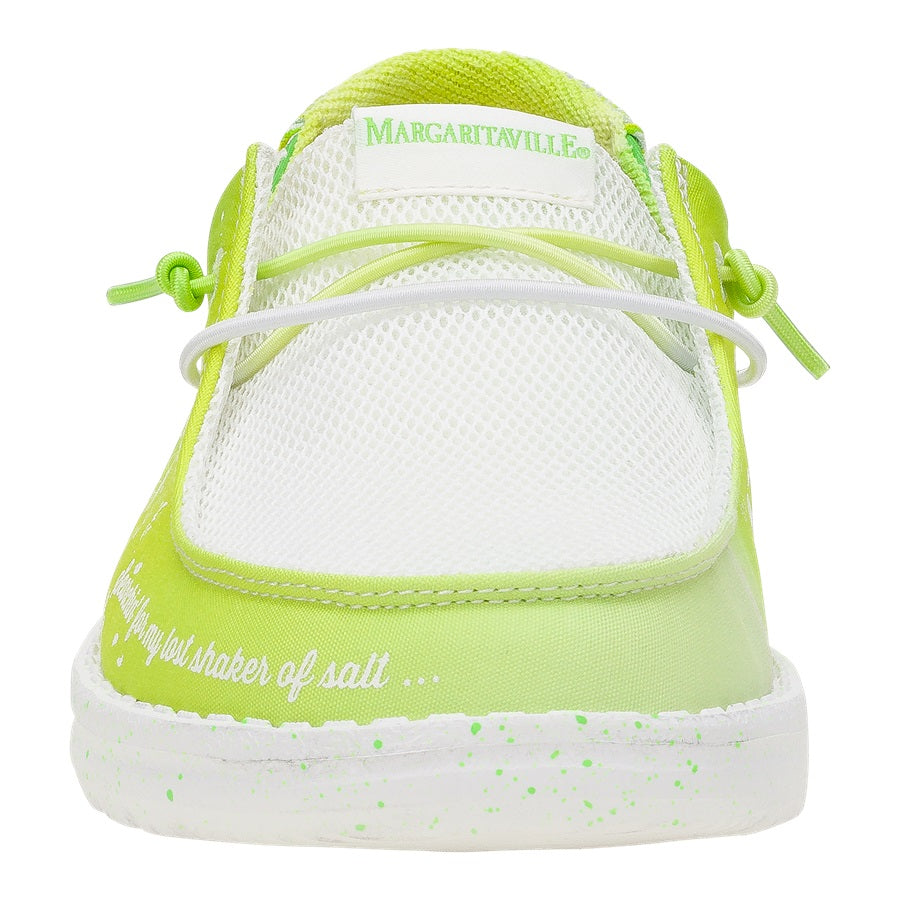 Wendy Margaritaville 2 – White/Lime - Image 5
