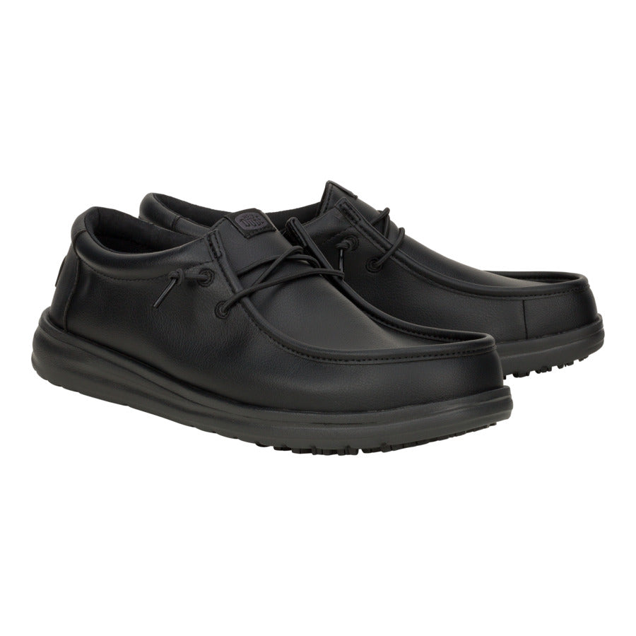 Wally Work CE Classic Slip Resistant Wide – Black - Image 2