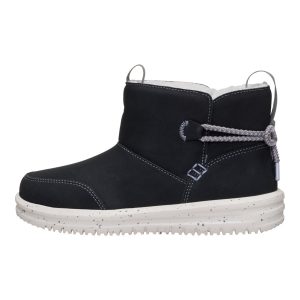 Camden Bow Boot Youth Cozy – Black