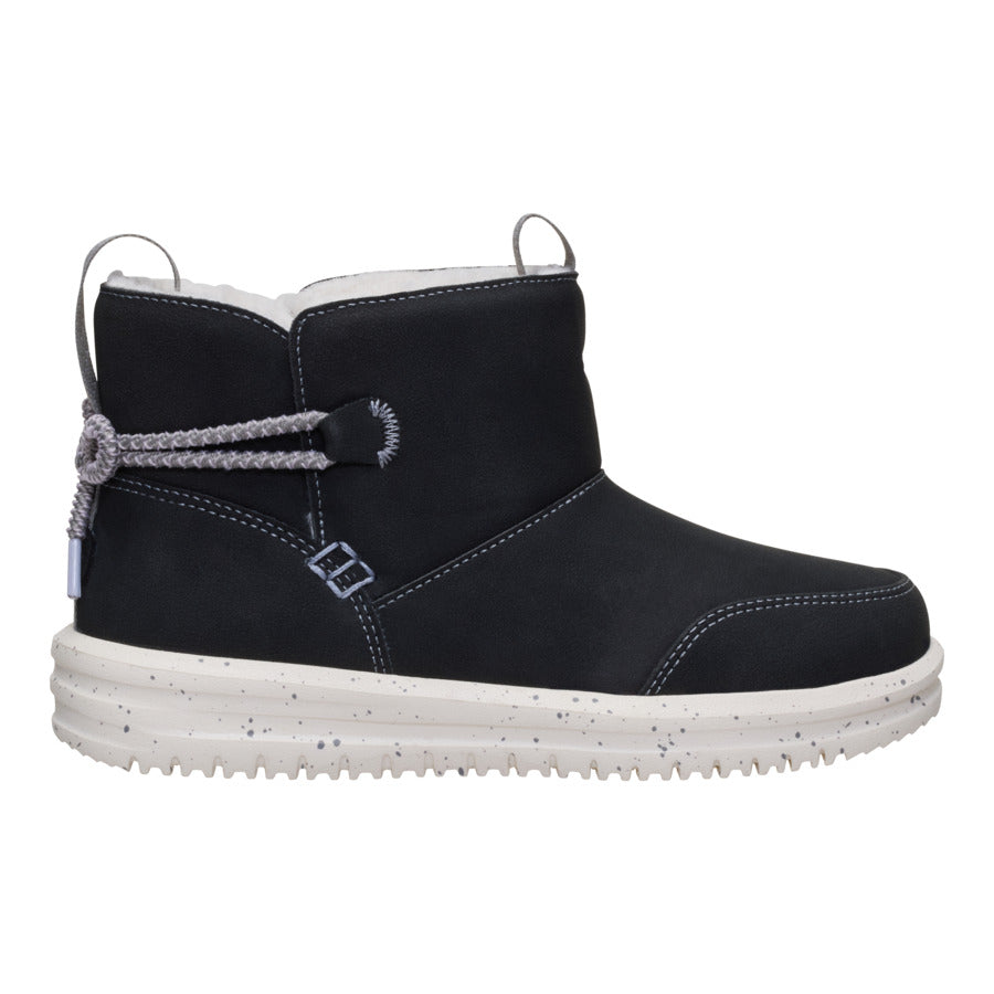 Camden Bow Boot Youth Cozy – Black - Image 8