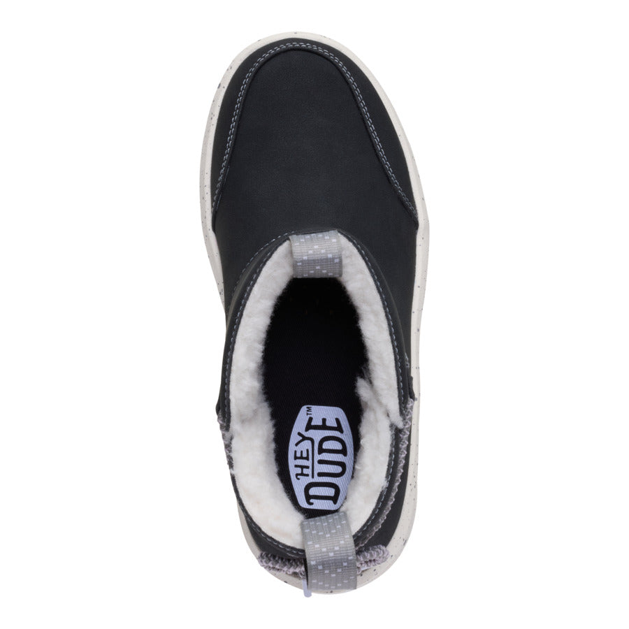 Camden Bow Boot Youth Cozy – Black - Image 6