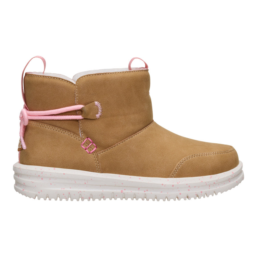 Camden Bow Boot Youth Cozy – Chestnut - Image 8