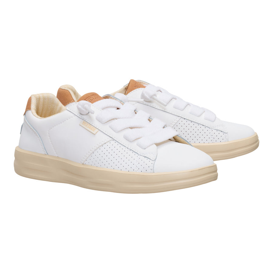 Karina Duo Classic – White/Tan - Image 2