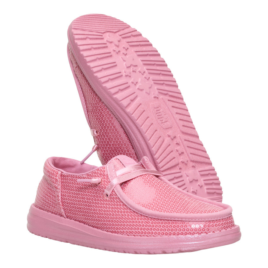 Wendy Funk Mono Sequin – Foxglove Pink - Image 3