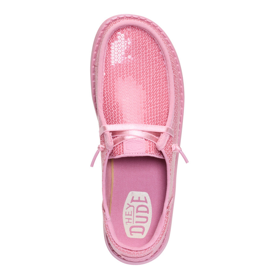 Wendy Funk Mono Sequin – Foxglove Pink - Image 6