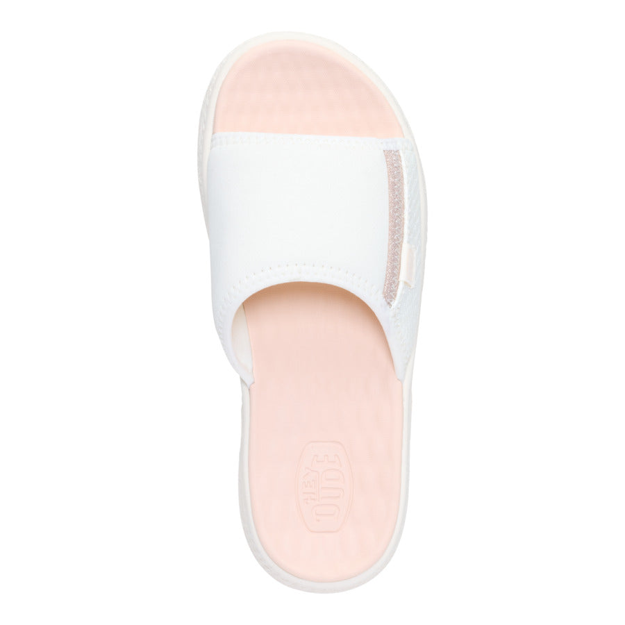 Tide Espadrille Slide – Off White/Tan - Image 6