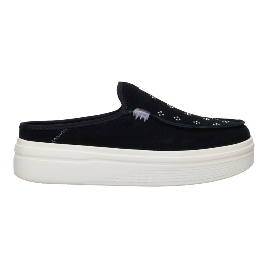 Austin Lift Suede Stud – Black - Image 10