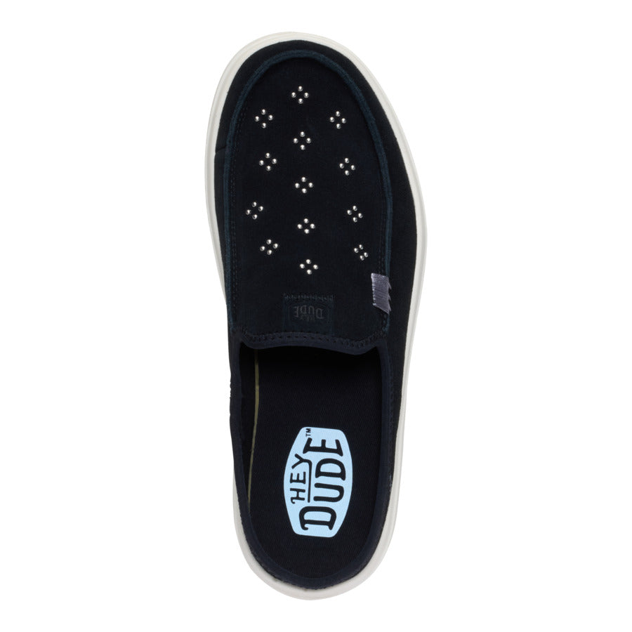 Austin Lift Suede Stud – Black - Image 7
