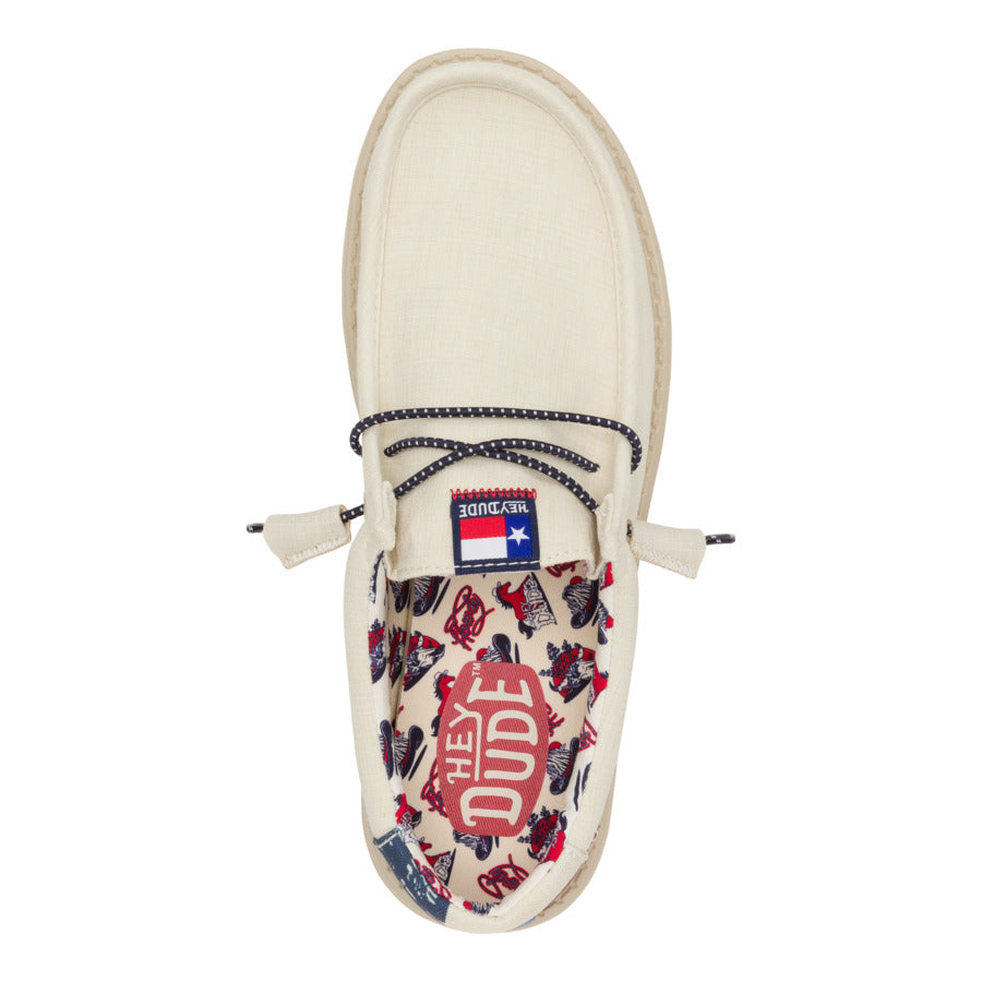Wally Texas Flag – Bone White - Image 6