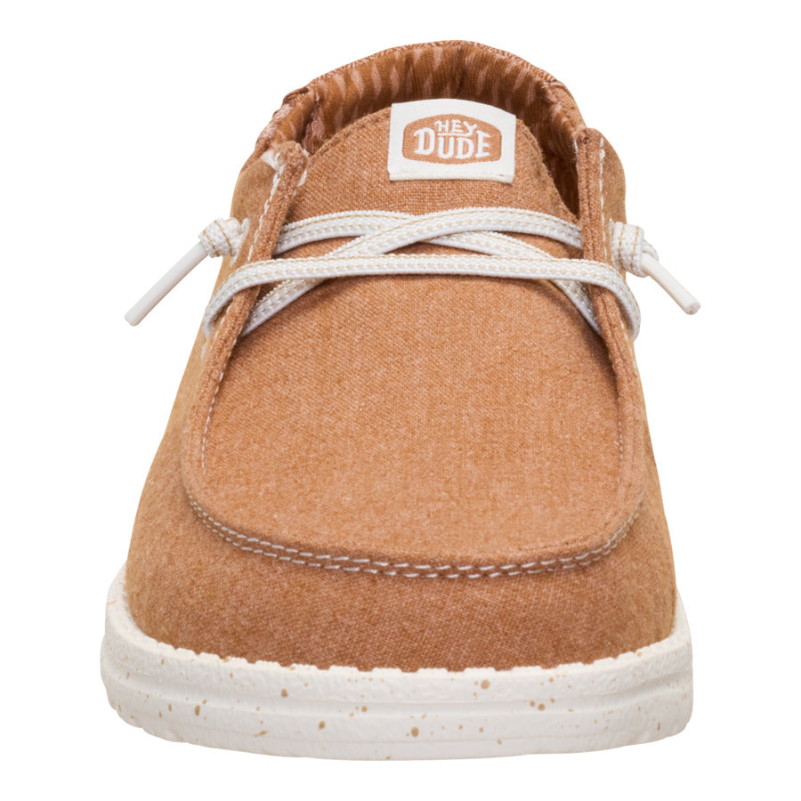 Wendy Break Brushed Linen – Chestnut - Image 4