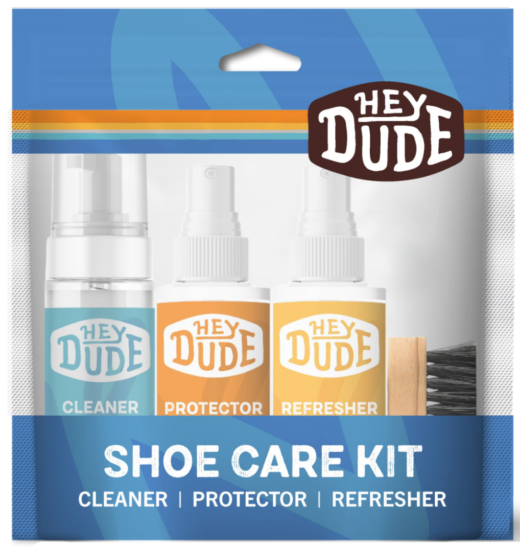 HEYDUDE Brush Shoe Care Kit – Multi