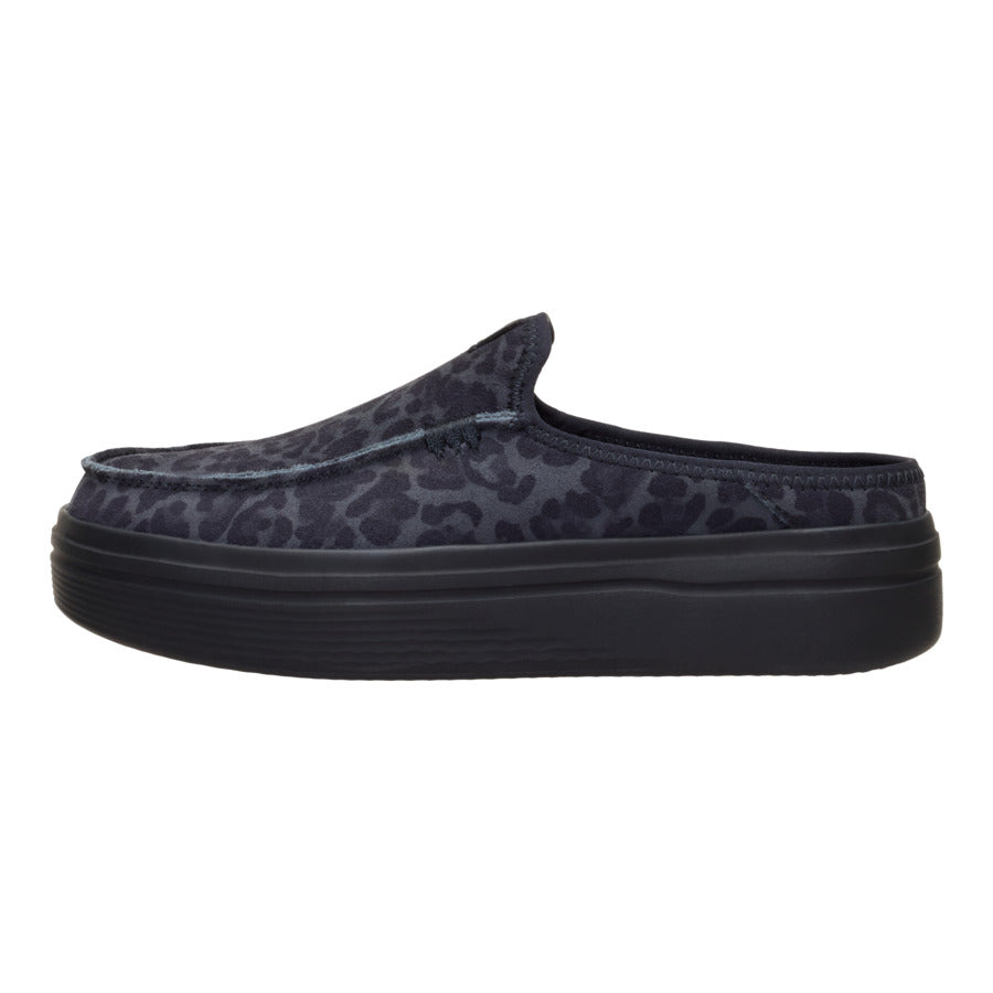 Austin Lift Suede Animal – Black Leopard