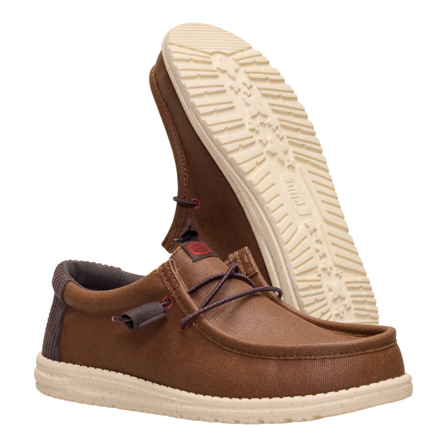Wally Waxed Casual – Brown - Image 3