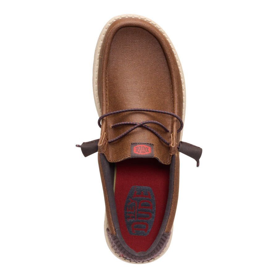 Wally Waxed Casual – Brown - Image 6