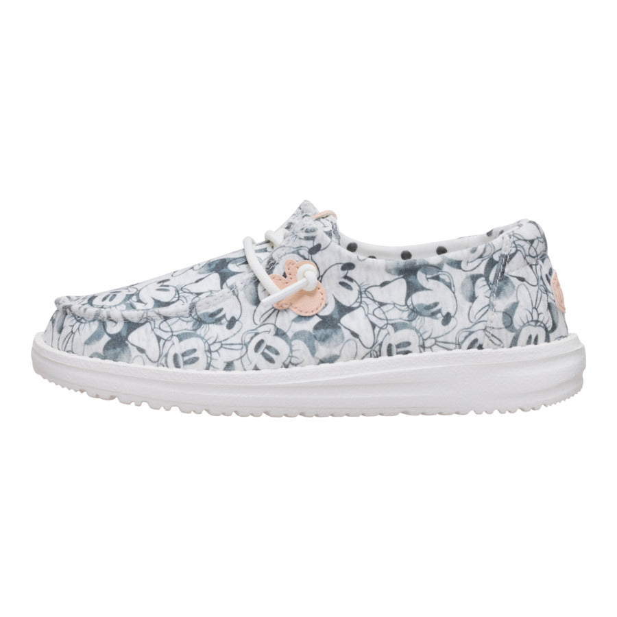 Disney Minnie Mouse Print Wendy Youth – Grey Multi