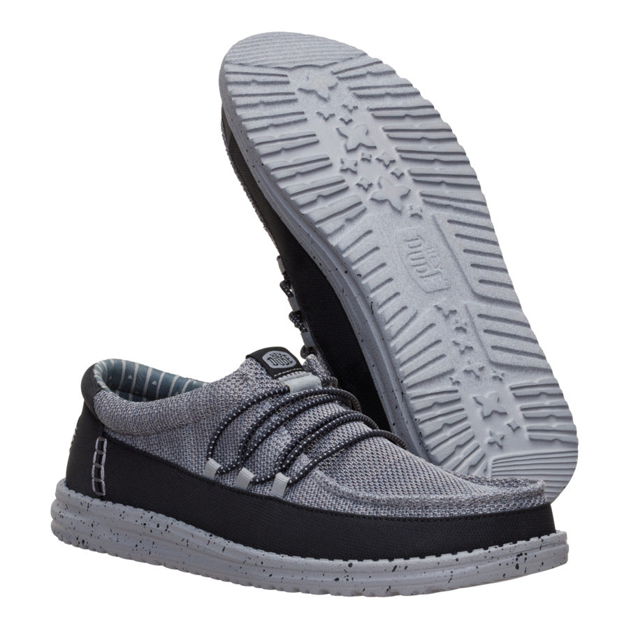 Wally Guard Stretch Sox – Flannel Grey/Multi - Image 3