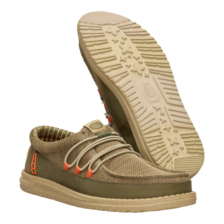 Wally Guard Stretch Sox – Burnt Olive/Multi - Image 3