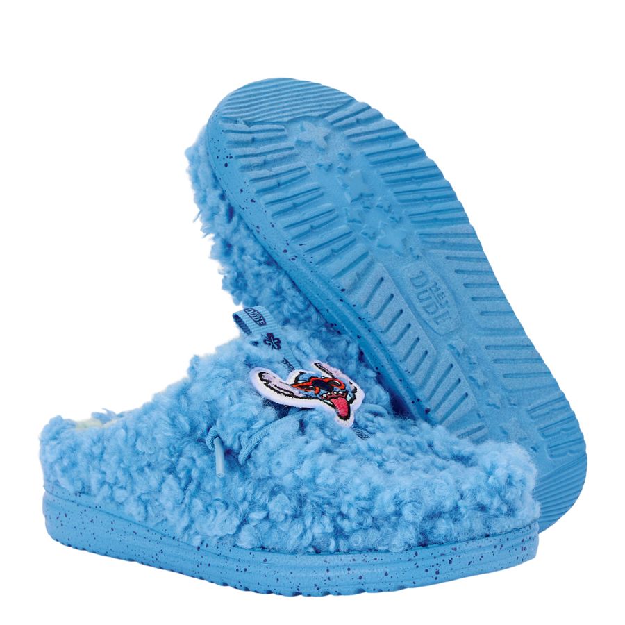 Disney Stitch Wally Youth Slipper – Royal Blue - Image 3