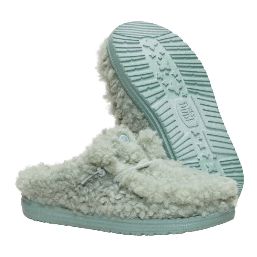 Wendy Slipper Youth – Iceberg Green - Image 3
