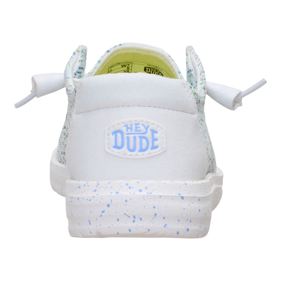 Wendy Stretch Speckle – White/Multi - Image 5