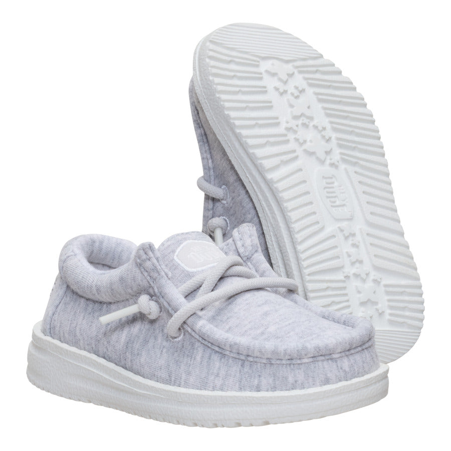 Wally Toddler Stretch Jersey – Light Grey - Image 3