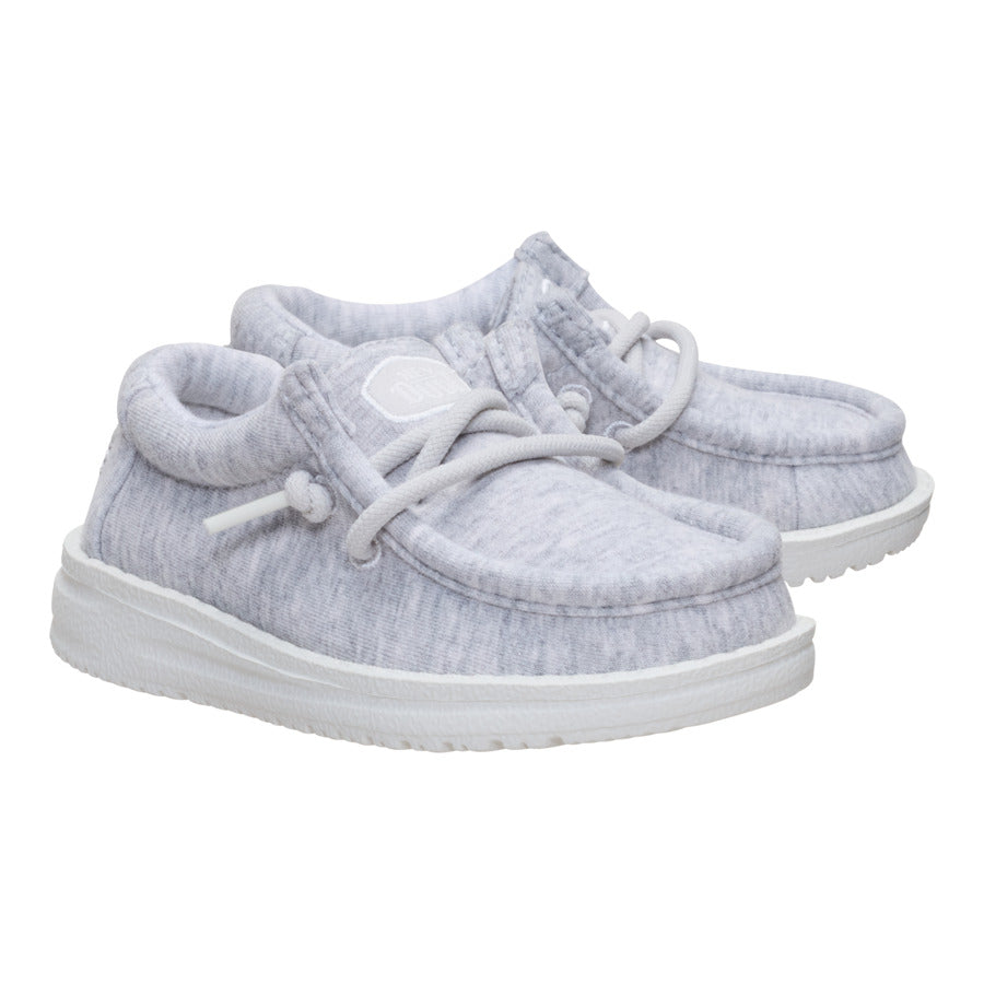 Wally Toddler Stretch Jersey – Light Grey - Image 2