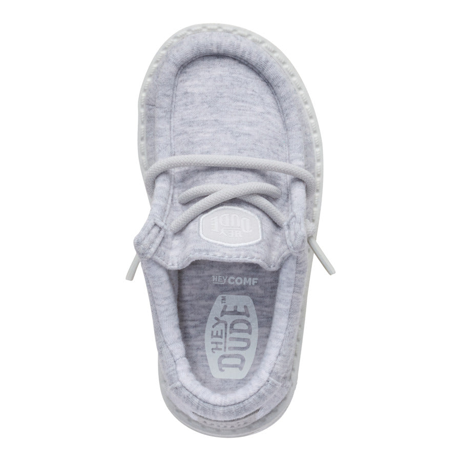 Wally Toddler Stretch Jersey – Light Grey - Image 6